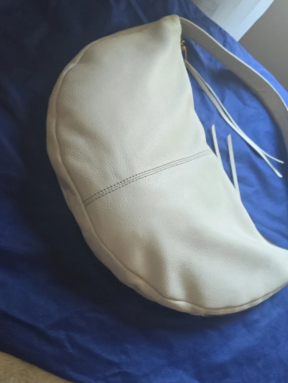HOBO Chosen Powder White Shoulder Bag